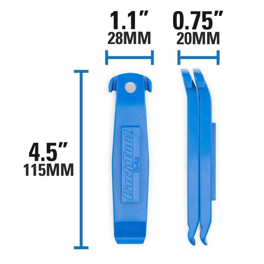 Park Tool Lever TL-4.2 C - Tyre Removal Tool (Pair) - BIKEWARE 